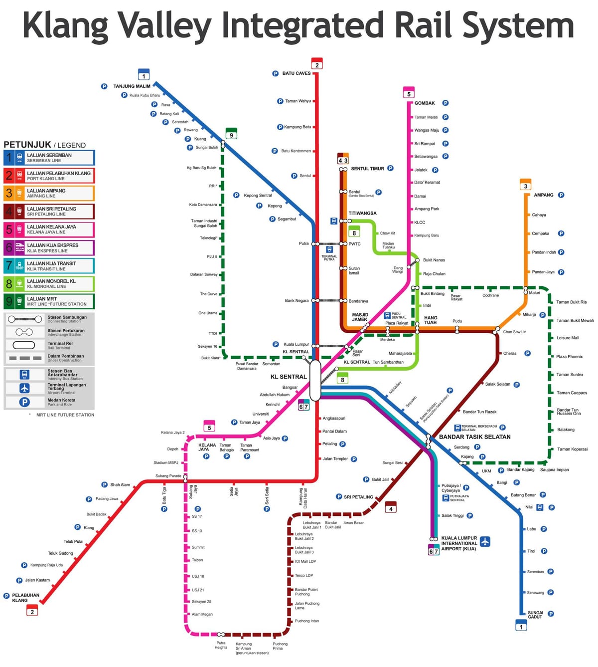 tranzit mapu malajzie