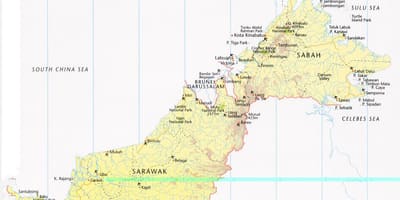 Mapa labuan malajzia