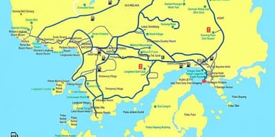 Mapu malajzie a langkawi
