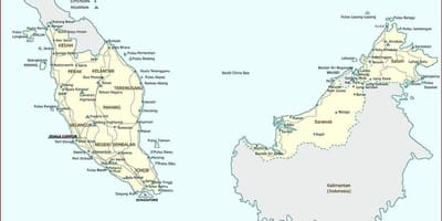 Malajzia mapa app